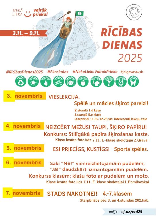 Rīcības dienas 2025
